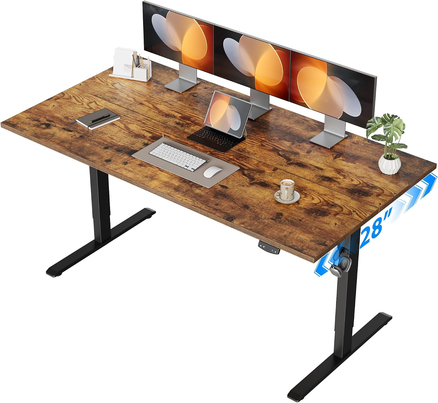 Home Office Work Table - Электрический регулируемый по высоте стол (55