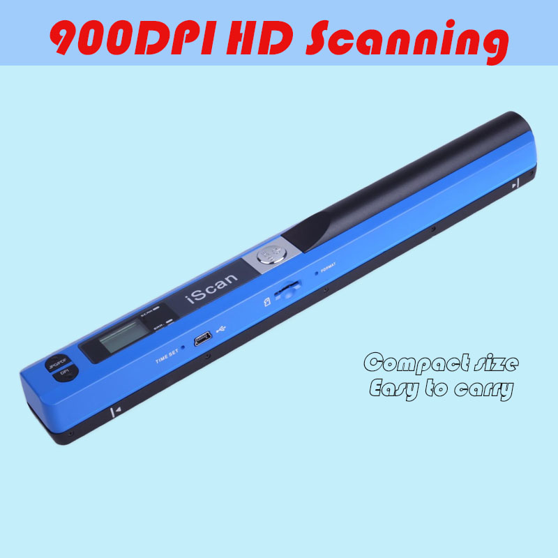 Document Scanner Portable - IScan ручной сканер A4 для документов,