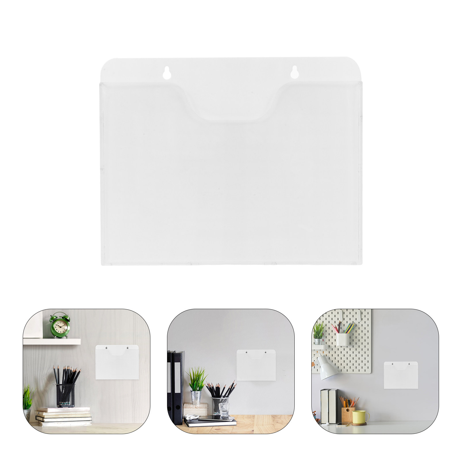 Document Holder Stand - 2 шт. прозрачных акриловых настенных держателей