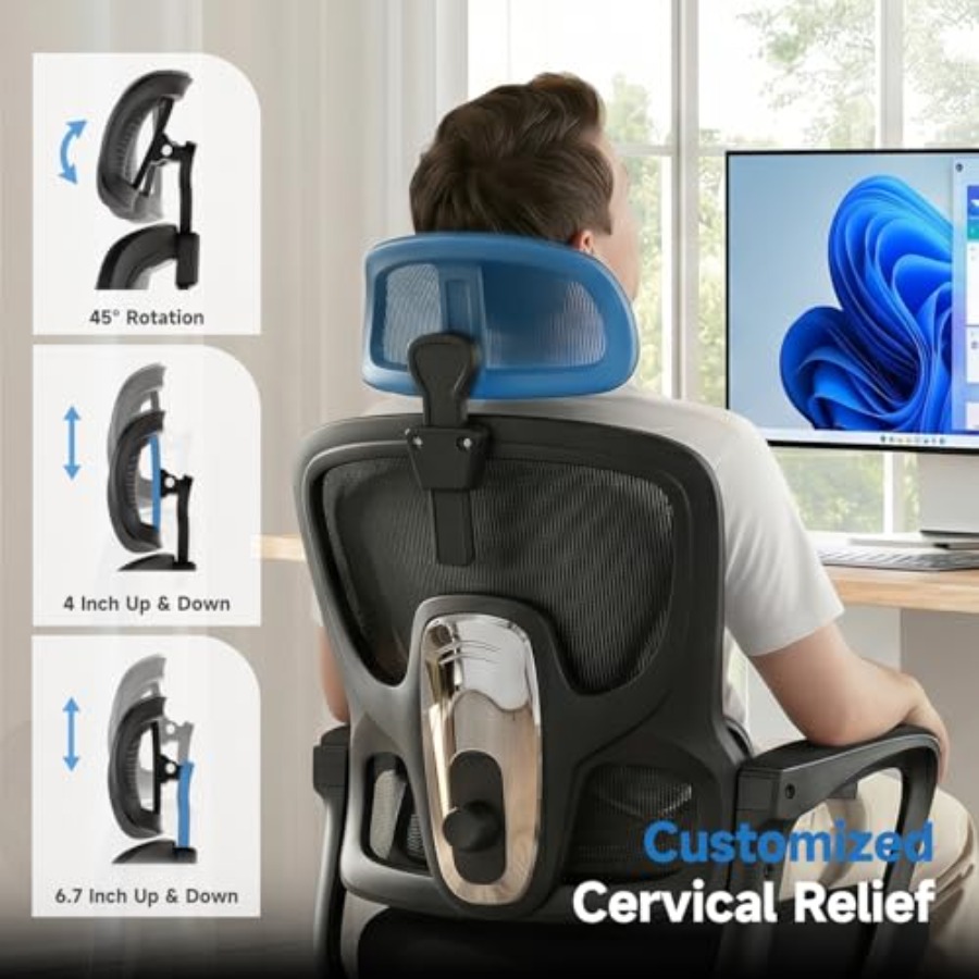Эргономичное офисное кресло с  – обзор и цена Ergonomic Office Chair