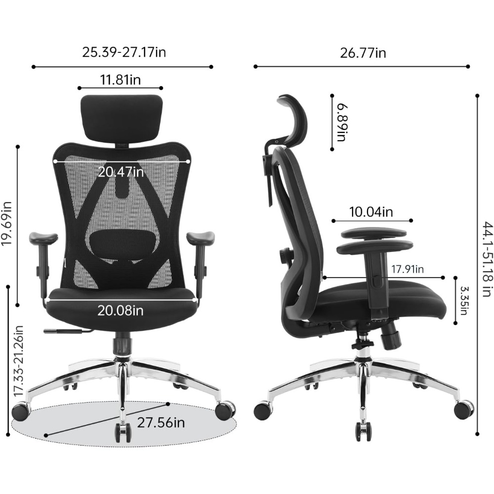 Эргономичный сетчатый офисный  – обзор и цена Ergonomic Office Chair