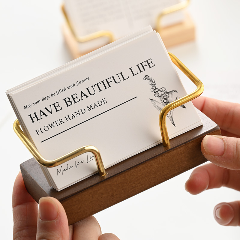 Деревянная подставка для визит – обзор и цена Document Holder Stand