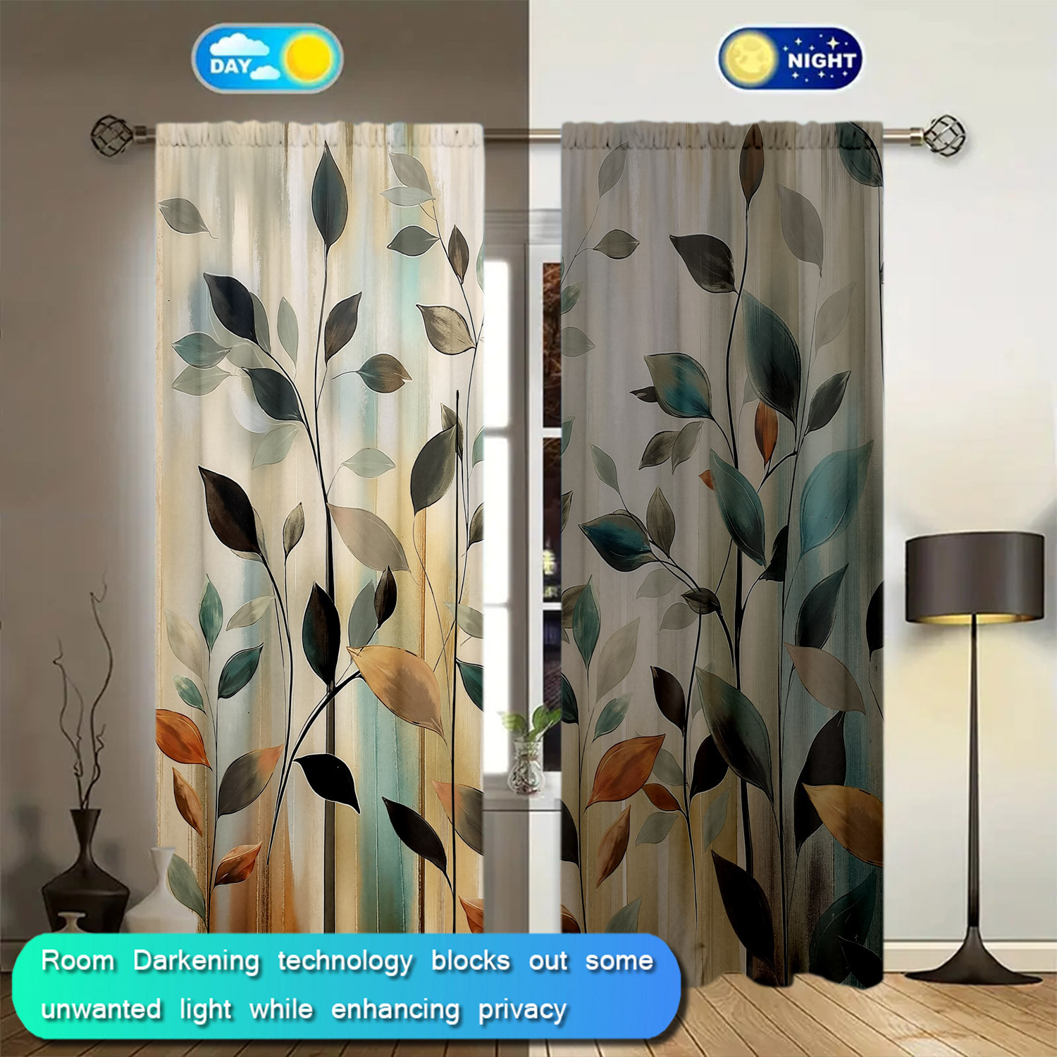 2 панели штор с абстрактным пр – обзор и цена Home Office Room Inspiration