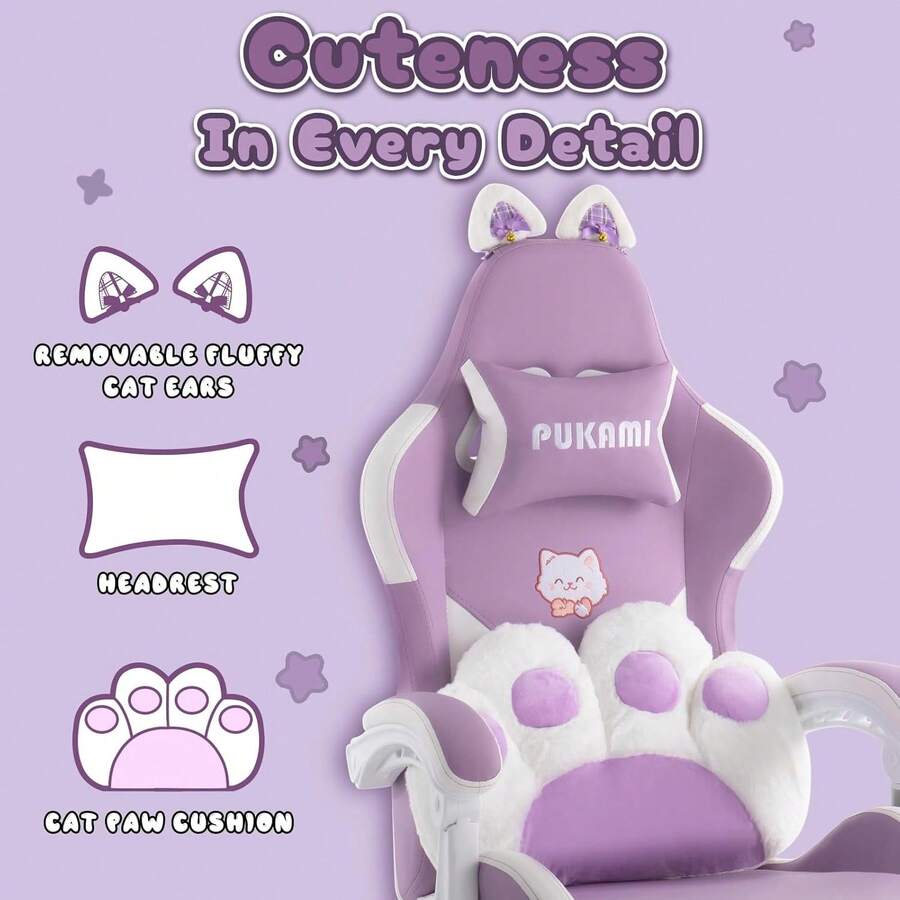 Розовое игровое кресло с соеди – обзор и цена Ergonomic Office Chair